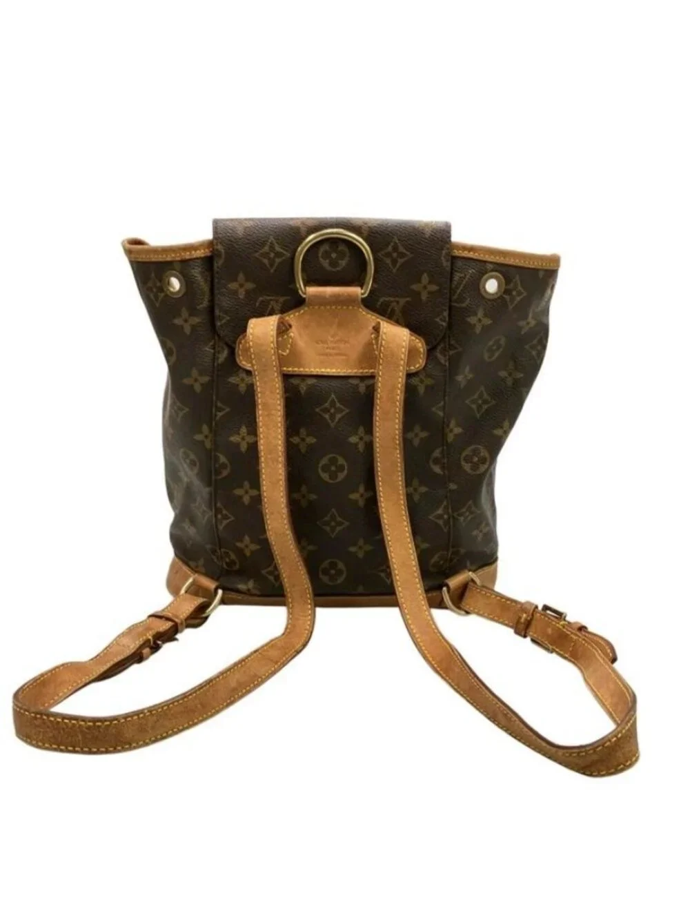 Louis Vuitton Backpack Canvas Montsouris MM Monogram - Picture 2 of 10